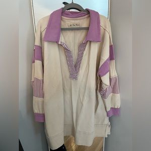 We the free clean prep polo sweatshirt! Size XL. Oversized